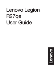 Lenovo Legion R27qe User Manual
