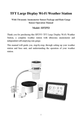 ECOWITT HP2553CA Manual
