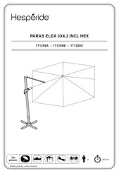 Hesperide 171259C Manual