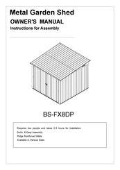 Moebelix BS-FX8DP Owner's Manual