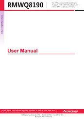 Acnodes RMWQ8190 User Manual