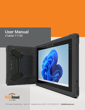 MobileDemand xTablet T1195 User Manual