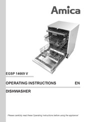 Amica EGSP 14669 V Operating Instructions Manual