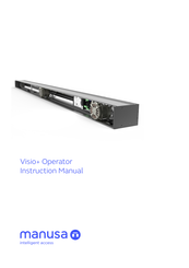 Manusa Operator Visio+ 100 Instruction Manual
