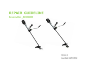 EGO BCX3800E Repair Manual Line