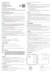 Sygonix 3016469 Operating Instructions Manual