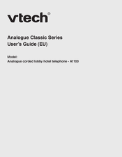 VTech Analogue Classic Series User Manual