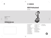 Bosch Professional GDS 18V-350 Original Instructions Manual