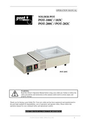 Goot POT-202C Operation Manual