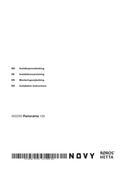 ROROS HETTA 403295 Installation Instructions Manual