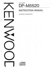 Kenwood DP-M5520 Instruction Manual