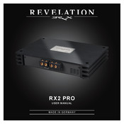 BRAX REVELATION RX2 PRO User Manual