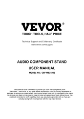VEVOR CSF-MS24302 User Manual