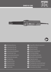 PFERD 83700330 Instructions For Use Manual