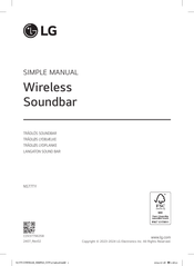 LG NS77TY Simple Manual