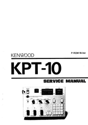 Kenwood KPT-10 Service Manual