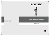 Lotus LTPR550X Manual