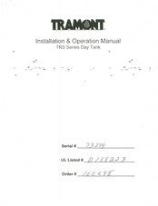 Tramont TRS Series Installation & Operation Manual
