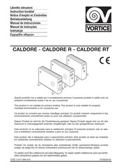 Vortice 70211 Instruction Manual