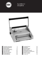 ACCO Brands GBC SureBind 2 StripBind Operating Instructions Manual
