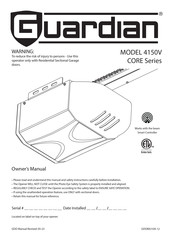 Guardian 4150V Owner's Manual