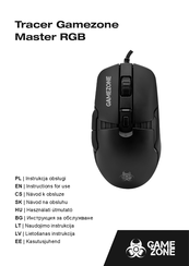 Tracer GAMEZONE Master RGB Instructions For Use Manual