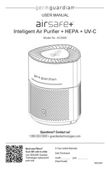 Germguardian AC3000 User Manual