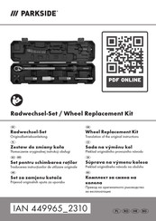 Parkside 449965 2310 Translation Of The Original Instructions