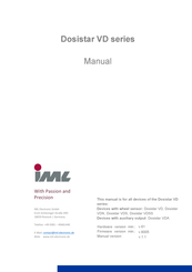 IML Dosistar VDN Manual