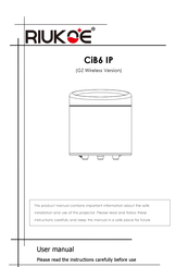 RIUKOE CiB6 IP User Manual