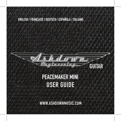 Ashdown PEACEMAKER MINI User Manual
