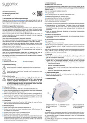 Sygonix 2997964 Operating Instructions Manual