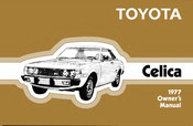 Toyota Celica 1977 Owner's Manual
