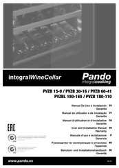 Pando PVZB 180-110 User And Installation Manual