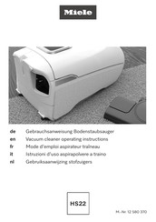 Miele Guard M1 Operating Instructions Manual