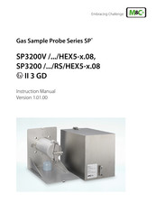 M&C SP3200V HEX5 08 Series Instruction Manual