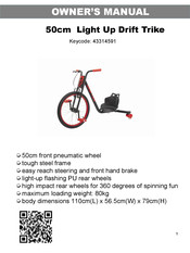 Drifter 43314591 Owner's Manual