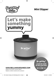 Bella Mini Dipper Manual