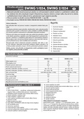 Gumotex SWING 1/024 User Manual