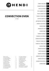 Hendi 219980 User Manual
