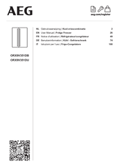 AEG ORX9V351DB User Manual