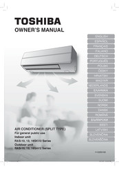 Toshiba RAS-16SKV2 Series Owner's Manual