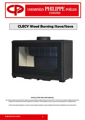 Cheminees Philippe CLECY Installation And User Manual