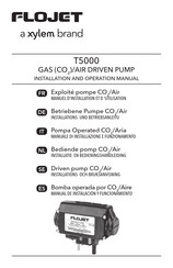 Xylem FLOJET N5000 Installation And Operation Manual