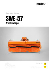 matev SWE-14-57 Operating Manual