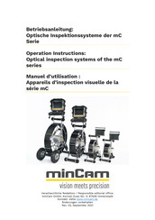 minCam mC30Duo Operating Instructions Manual
