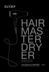 Olymp HairMaster DRYER x1e Manual