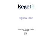 Kegel8 Tight & Tone Instructions & Warnings
