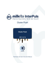 InterPuls milkrite Cluster Flush User Instruction Manual