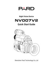 Pard NV007V2 Quick Start Manual